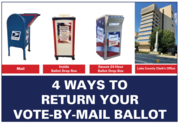 4 Ways to Return Ballot