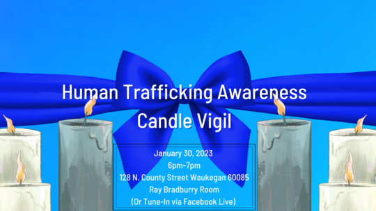 Candle Vigil Flyer