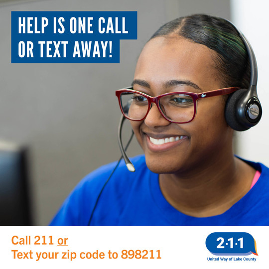 Help is One Call or Text Away