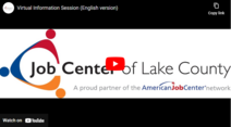 Job Center virtual information session