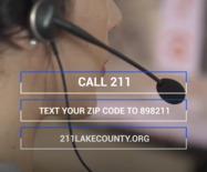 call/ text 211 