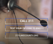 call/ text 211 
