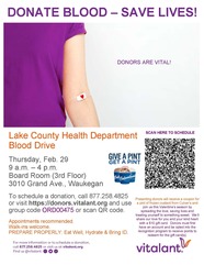 CC Feb 2024 Blood Drive Poster