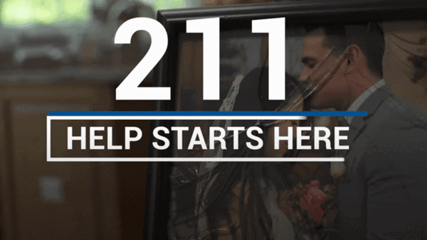 Text for help 211 day gif