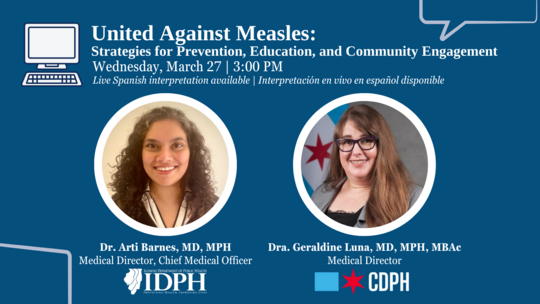 United Against Measles Virtual Town Hall