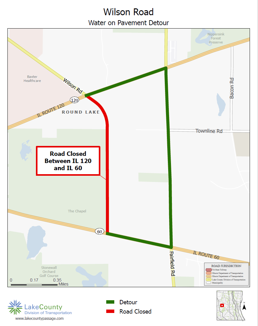 Wilson Road Detour