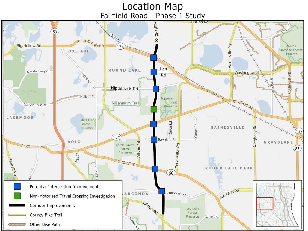 Fairfield Road Study