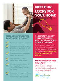 Free Gun Locks Flyer