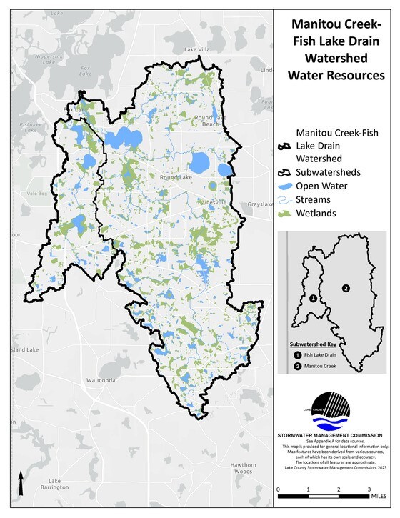 Manitou Creek Fish Lake Drain Watershed Water Resource
