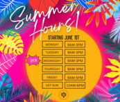 The Tree House Summer Hrs