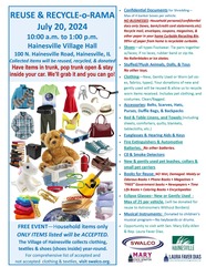 SWALCO Reuse-O-Rama Hainesville 2024 Flyer