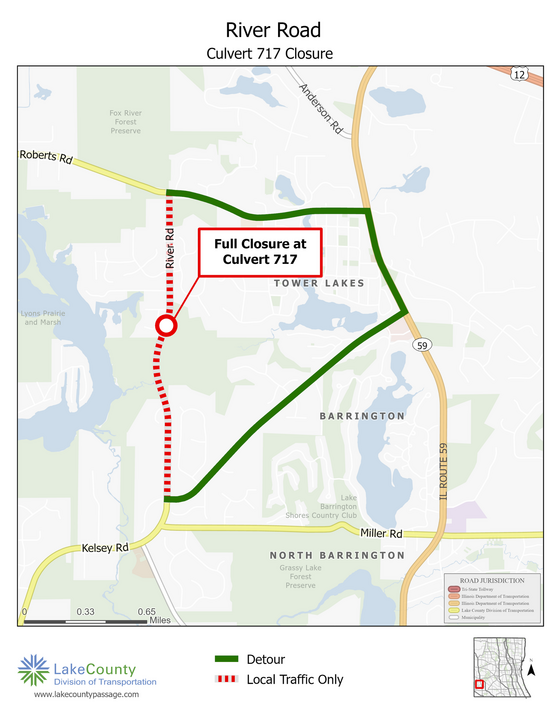 River Road Lake County