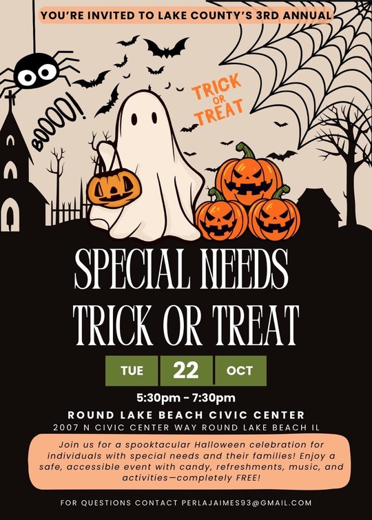 Special Needs Halloween Event