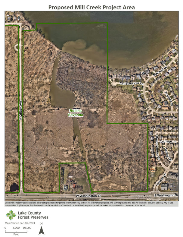 Mill Creek wetland restoration