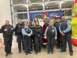 sheriff holiday shopping