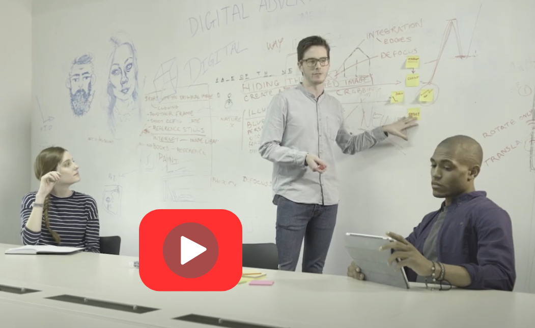 manufacturing upskilling play button