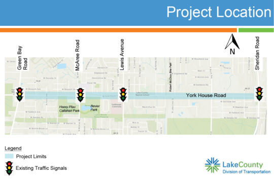 York House Road Location Map