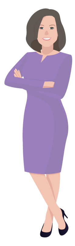 patrice standing in purple