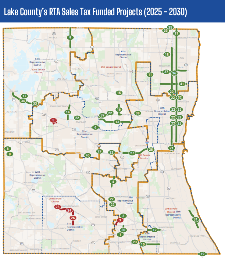 RTA Sales Tax Map