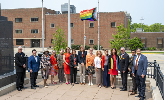 County Board Pride flag