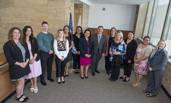 Victim services group photo