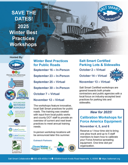 Winter Best Practices Workshop