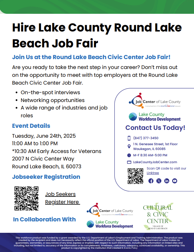 Round Lake job fair June
