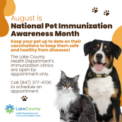 Pet Immunization Month