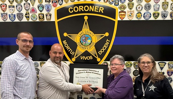 coroner office accreditation
