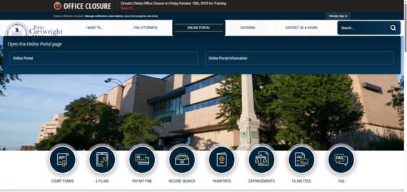 Clerk of the Circuit Court website