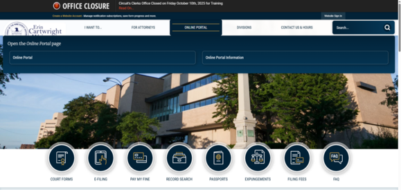 Clerk of the Circuit Court website