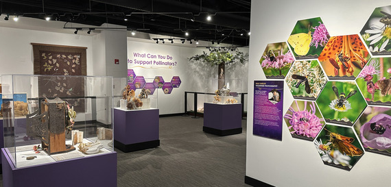 forest preserves For the Love of Pollinators exhibit