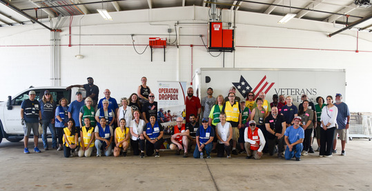 Operation Dropbox volunteers and veterans
