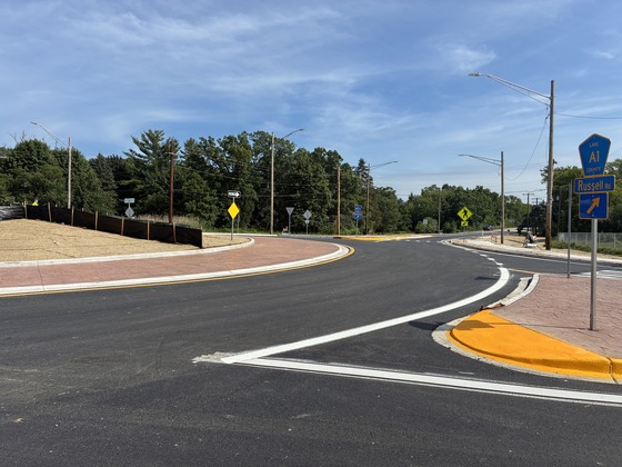Russell Road Roundabout