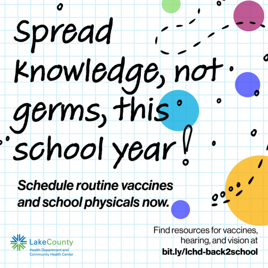 Back to school graphic