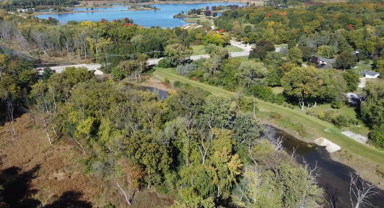 North Libertyville Estates Levee