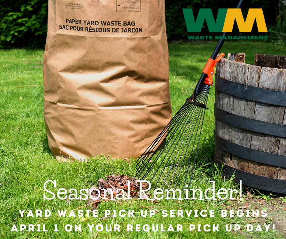 WM Yard Waste Program Resumes