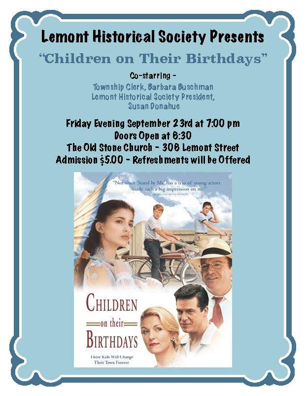 Children on Their Birthdays