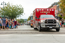 ambulance at parade