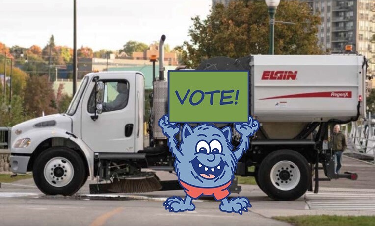 vote archie street sweeper