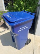 Blue Recycling Cart - Use this one