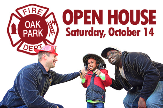 Fire Department open house graphic