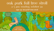 Oak Park fall tree stroll