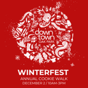 Downtown Oak Park Winterfest 2023 logo