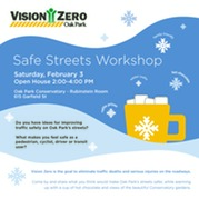 Safe Streets Workshop flyer