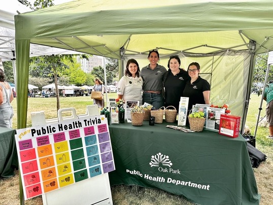 Health Department team at Day in Our Village
