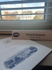 President Vicki Scaman visits the White House