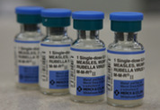 Measles vaccine image
