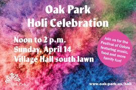 Holi Promo graphic - capitalized