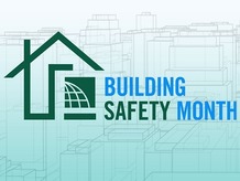 Building Safety Month graphic
